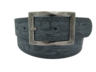 Ledergurt Branding Flower 40mm (11075/72-40)